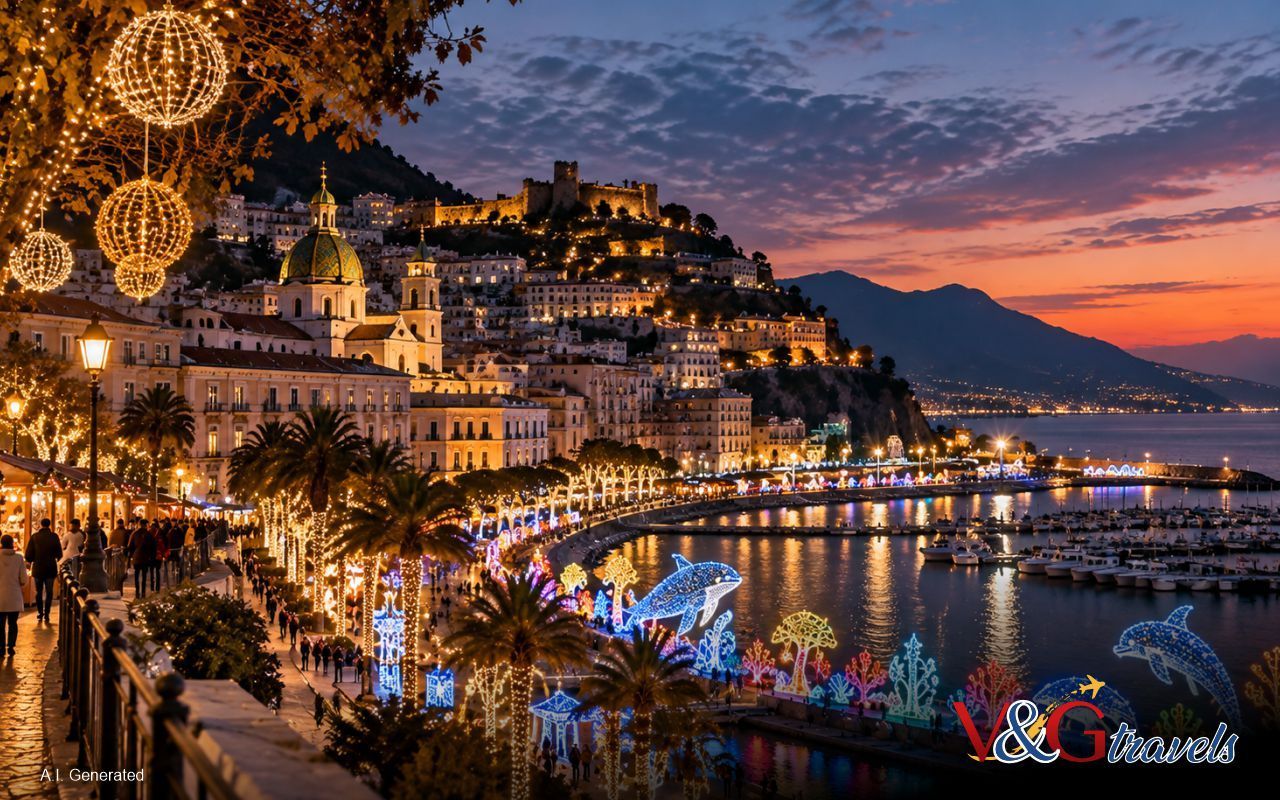 Luminarie e Mercatini di Natale: Vietri, Napoli, Salerno e Agropoli