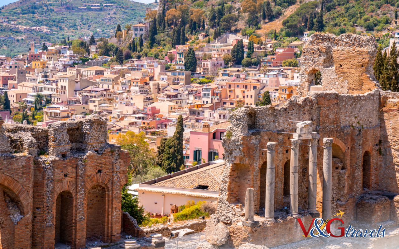 Taormina, Isola Bella, Castelmola