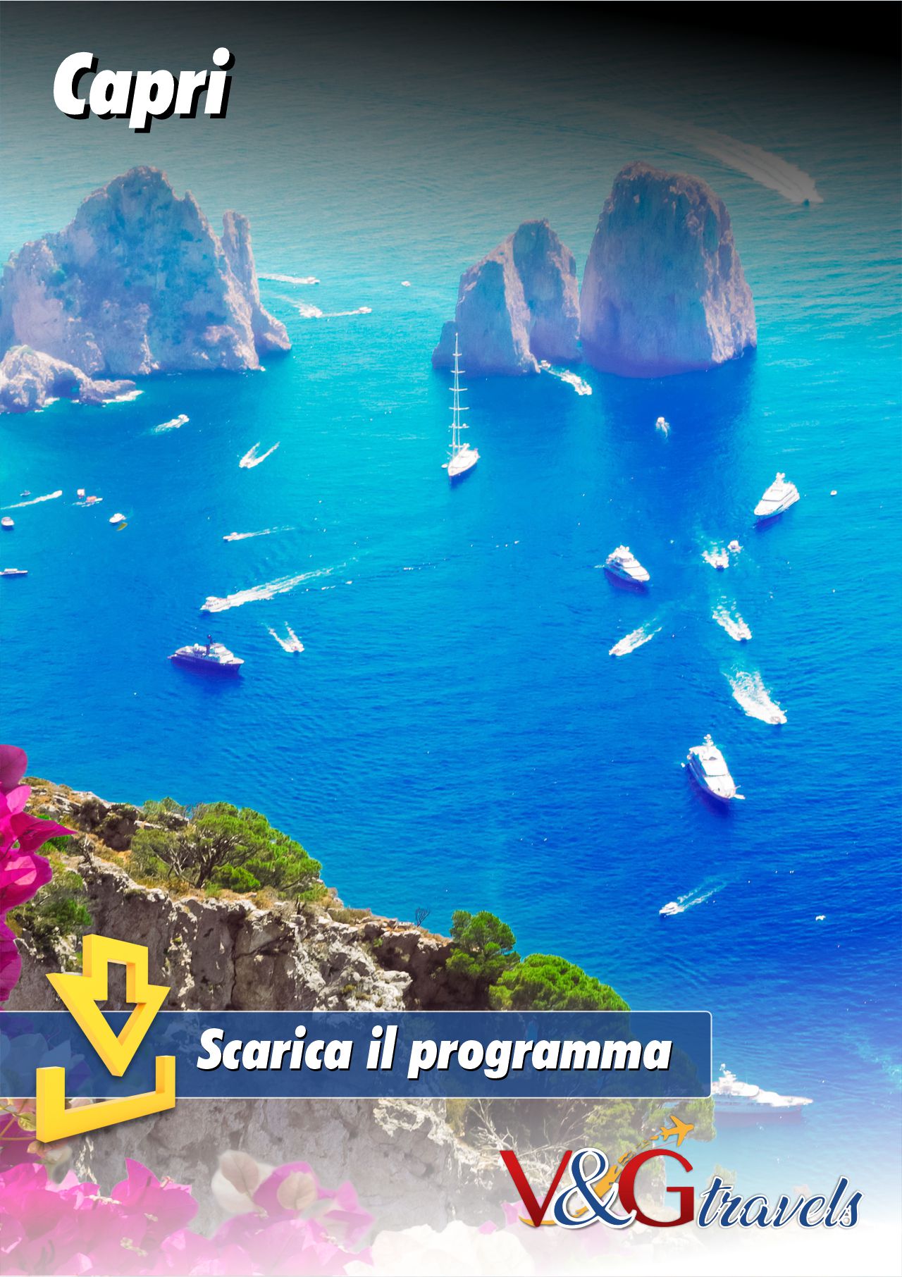 Locandina del viaggio Capri, l’Incanto del Mediterraneo