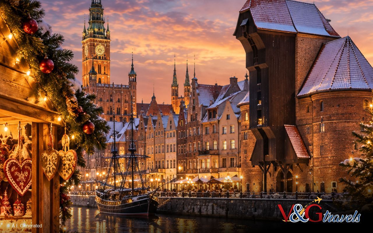 Danzica e i Mercatini di Natale: vivi la magia della Polonia dal 7 al 10 dicembre