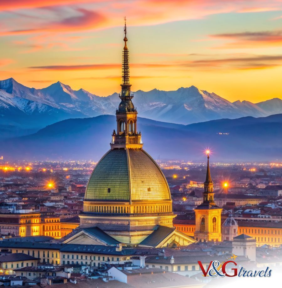 Torino da Palermo: viaggio tra eleganza sabauda, musei, laghi e sapori piemontesi